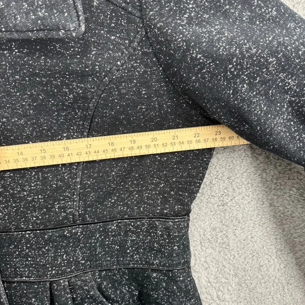 Apt. 9 Coat Women's XL Gray Tweed Button-Up Stylish‎ Jacket
